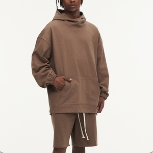 Pull à capuche surdimensionné à la mode décontracté personnalisé respirant et imperméable avec col imprimé pour la saison automne printemps - Product Image 1