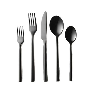 Juego de cubiertos hechos a mano para hotel, juego de cubiertos multicolor de acero inoxidable de nuevo estilo, accesorios de cocina - Product Image 4