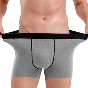 กางเกงในบ็อกเซอร์สำหรับผู้ชายกางเกงบ็อกเซอร์แบบนุ่ม100% ผ้าโพลีเอสเตอร์100% 2025ผ้าฝ้ายลายแฟชั่น - Product Image 2