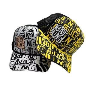 Nueva moda para hombres y mujeres, estampada gorra de béisbol, sombrilla transpirable, gorra de media malla Hip Hop, gorra de camionero de tendencia callejera, malla - Product Image 3