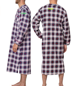 เสื้อเชิ้ตใส่นอนสำหรับผู้ชาย,เสื้อนอนผ้าสักหลาดบุรุษหลากสีปรับแต่งโลโก้ได้เสื้อเชิ้ตผู้ชายพิมพ์ลายกลางคืนจากบังกลาเทศ - Product Image 4