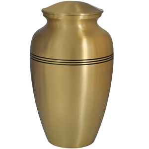 High Quality Customized Color Solid New Brass Cremation <b>Urn</b> For Ashes Glossy Red Wholesale Price Adult Burial Jar Manufacturer - Product Image 4