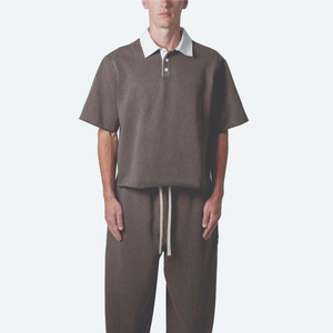 Estilo superior A prueba de olores Secado rápido Calidad superior Cree su propia idea Servicios OEM para Polos para hombres - Product Image 1