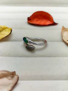 Anillo de Piedra Preciosa de Cuarzo Druzy Natural AAA de Doble Capa, Fabricación de Joyería Personalizada, Nuevo, Engaste de Plata de Ley, para Boda - Product Image 4