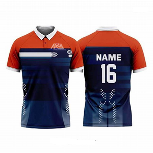 Maillots de cricket d'été personnalisés de haute qualité Conceptions uniques pour les équipes Style de durabilité-Concevez votre propre - Product Image 1