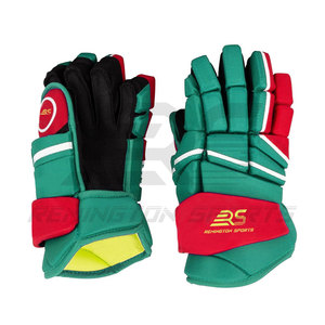 Vente en gros Modèle 2025 Design personnalisé Gants de hockey sur glace de haute qualité Design imprimé personnalisé Gants de hockey sur glace - Product Image 1