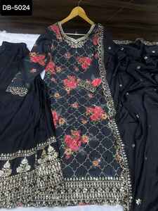 Dernière arrivée Nouvelle tendance Salwar Kameez pour femmes Robe de créateur indienne et pakistanaise pour mariage et fêtes - Product Image 6