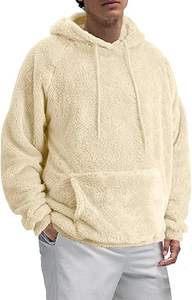 Sudaderas Casuales de Invierno para Hombre, Color Sólido, Corte Regular, 100% Algodón, Felpa, Transpirable, Secado Rápido, Ecológico - Product Image 6