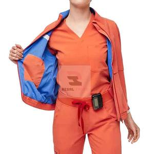 2025 vestes de gommage médicales personnalisables uniformes d'hôpital veste d'allaitement - Product Image 5