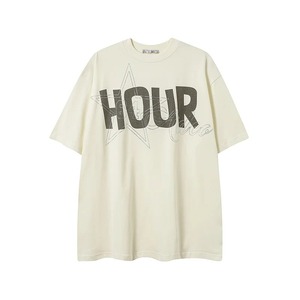 100% Streetwear hommes diamant motif meilleure vente été hommes strass nouveau t-shirt hommes mode t-shirt - Product Image 4