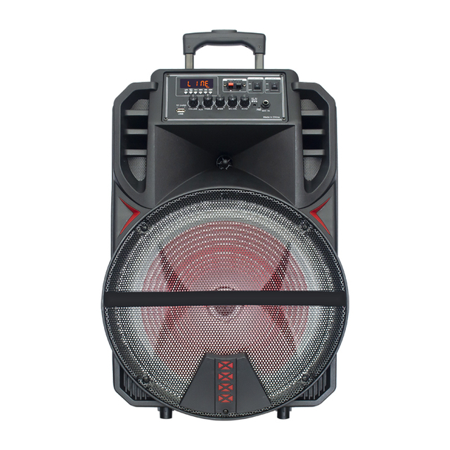 T Big Music 15 Inch Wireless Bluetooth Portable Trolley Speaker Outdoor With 15 Inch Woofer/5 Inch Horn Tweeter