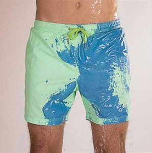 Pantalons de plage pour hommes à séchage rapide en gros rencontrent l'eau et la chaleur changent de couleur Shorts de plage expédition DDP - Product Image 3