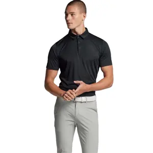 Lichtgewicht Polyester Poloshirt Voor Heren-Ademend En Duurzaam, Ideaal Voor Golf, Tennis En Buitenactiviteiten
