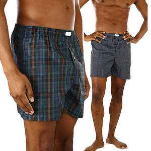 Boxer en coton pour homme Tissu doux et extensible adapté au sommeil en salle de sport et au confort quotidien - Product Image 5