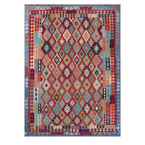 พรมกิลิม ไมมาณา อัฟกานิสถาน ขนาด 351 x 255 ซม. สำหรับตกแต่งบ้าน - Product Image 1