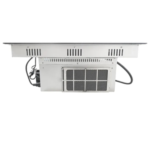 Placa de Inducción de Vitrocerámica <span class=keywords><strong>Integrada</strong></span> de 4 Quemadores de 6800W con Cocción Rápida, Infrarroja y con Filtro de Reciclaje - Product Image 5