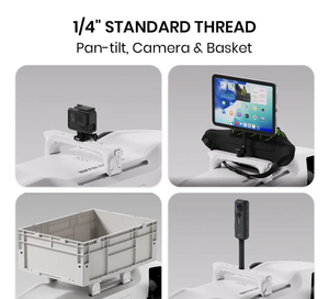 หุ่นยนต์สุนัข AI แบบเคลื่อนที่ได้ 4 ล้อ รุ่น Inffni Rover X1 Pro Flex (DOBOT) ควบคุมผ่านแอป พร้อมฟังก์ชั่นติดตามอัตโนมัติ - Product Image 3