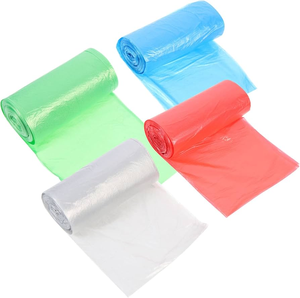 PRECIO DE FÁBRICA, bolsa de basura desechable de plástico colorido personalizada, resistente, en rollo, bolsas de basura reciclables para Cocina - Product Image 3