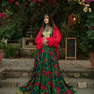 ชุดเดรสสำหรับงานปาร์ตี้และงานแต่งงานของผู้หญิงชุดเดรสสำหรับผู้หญิงทำมือปักลายแบบดั้งเดิมของอัฟกานิสถานและชุดเดรสสำหรับผู้หญิงกำหนดขนาดเอง101 - Product Image 3