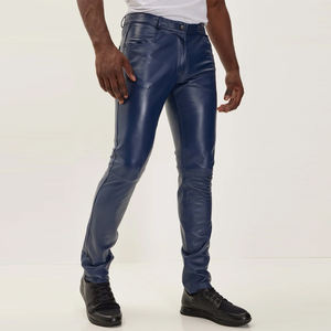 100% pantalon en cuir véritable pantalon en cuir respirant de qualité supérieure avec le meilleur prix pour vente en ligne en quantité en vrac - Product Image 5