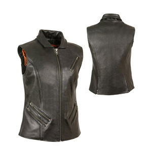 Chaleco de Cuero de Diseño Nuevo y Moderno, de Alta Calidad, Diseño Premium, Transpirable, para Exteriores, de Cuero, para Invierno, Personalizado - Product Image 3