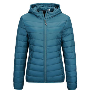 Puffer <b>Jacket</b> For Women Quilted <b>Winter</b> Warm Lightweight Coat Outdoor Casual Fashion Wear Windproof Insulated Outerwear - Product Image 1