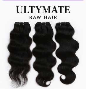 Vente en gros de bonne qualité 6A-9A Grade Extensions de cheveux vierges indiens à cuticule alignée Paquets de cheveux ondulés à double trame - Product Image 2