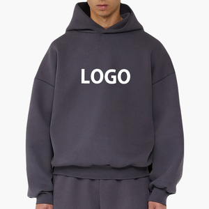 YITE Streetwear Cotton <b>Polyester</b> <b>Hoodie</b> Oversized Hoodies Manufacturers Custom French Terry 480 Gsm Heavyweight Men <b>Hoodie</b> - Product Image 3
