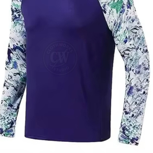 Sudaderas de Pesca con Capucha para Hombre, de Alta Calidad, UPF 50, Transpirables, Estampadas, Diseño Personalizado, Manga Larga, Secado Rápido, 100% Poliéster - Product Image 4