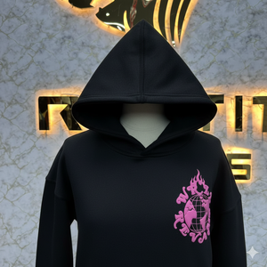Diseña Tu Propio Estilo, Sudadera con Capucha, Personalizada, Estampada y Bordada, Invierno, 100% Algodón, Felpa, Ropa Urbana, Unisex - Product Image 2