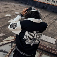Nouvelle conception de vêtements personnalisés, vestes Avirex pour hommes à la mode, vente en gros, meilleure qualité, vestes en cuir Avirex légères pour hommes