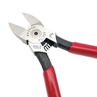 Pince coupante industrielle métrique en acier allié de haute qualité, outil de bijouterie, surface de mâchoire lisse, poignées revêtues de PVC, OEM/ODM