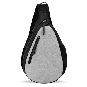 Sac à bandoulière compact pour hommes avec sangle réglable pour un ajustement personnalisé avec des fermetures éclair solides et un tissu durable - Product Image 1