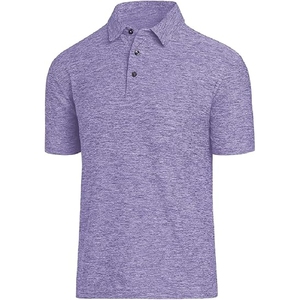 Polo de luxe pour hommes personnalisé T-Shirt haute performance 100% coton avec col côtelé été avec couleur personnalisée - Product Image 3