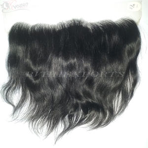 Venta al por mayor Remy cutícula alineada 13x6 encaje suizo transparente Frontal cabello humano - Product Image 6