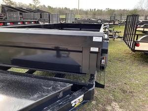 Sentier de chargement 14 pieds avec murs de 3 pieds Remorque à benne basculante 14K Remorque agricole - Product Image 4