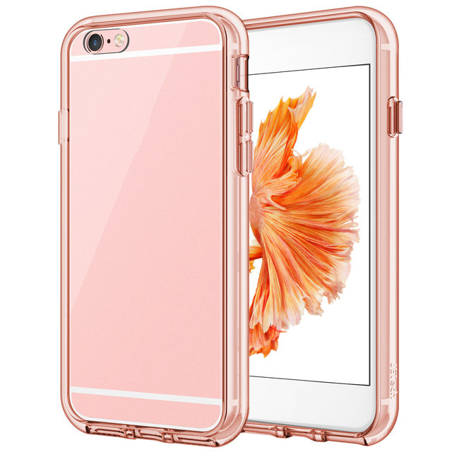 5.5-Inch for iPhone 6 Plus/6s Plus Clear Anti-Scratch Phone Bumper Cover Non-Yellowing Shockproof Case