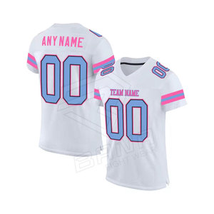 Camisetas de fútbol americano personalizadas hechas a medida, camisetas de práctica de fútbol americano personalizadas al por mayor transpirables para hombres - Product Image 4