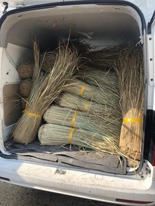 แผ่นศาลาหลังคามุงหลังคาทำจากฟางหญ้าธรรมชาติเป็นมิตรกับสิ่งแวดล้อมวัสดุมุงหลังคากันน้ำสำหรับการก่อสร้าง - Product Image 2