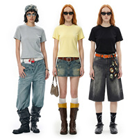Cool Touch Lotuswurzel-Stickerei Schnell Trocknende Slim Fit Damen T-Shirts für Streetwear