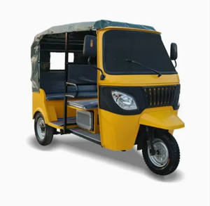 Triciclo Taxi Tuk Tuk Industrial OEM de 6 Plazas para Pasajeros, Vehículo Eléctrico de 3 Ruedas para Adultos con Unidades Gratis en Pedidos al por Mayor - Product Image 1