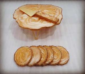 Impresionante juego de utensilios para hornear con soporte de resina esencial para una presentación impresionante - Product Image 1