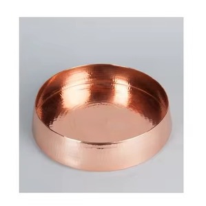 Pure Shiny Copper <b>Bowl</b> <b>Metal</b> Designer Fruit Serving <b>Bowl</b> and Kitchenware <b>Mixing</b> for Hot Selling - Product Image 5