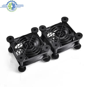 AC Infinity 5V/12V 80mm Double 80x80x25mm USB Fan Kit Server Rack Ventilation Audio Cabinet Cooling Fan with USB Plug - Product Image 3