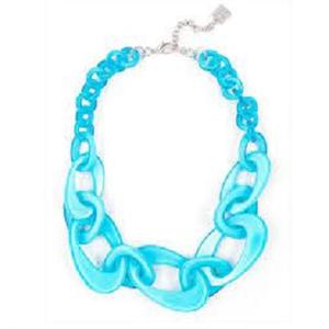 Collar Grueso de Estilo Punk con Mezcla de Colores, Collar de Cadena de Resina, Joyería de Fiesta, Hip Hop, Acrílico Grande y Largo, 1 Pieza - Product Image 3