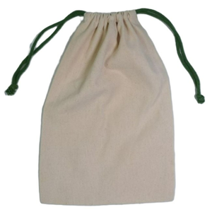 Eco-Friendly Organic Cotton Drawstring <b>Bag</b> Small Muslin Canvas Reusable Custom Print Logo Promotional Recycle Screen Printed - Product Image 5