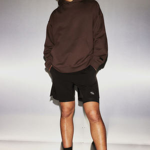 Sudaderas con capucha de peso pesado de otoño e invierno, felpa impresa personalizada y color sólido grueso, marca de moda para hombres personalizada - Product Image 1