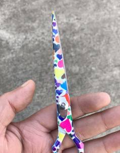 Ciseaux en acier inoxydable de couleur camouflage Ciseaux haut de gamme Ciseaux de coupe en gros - Product Image 4