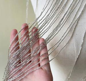 Dangling <b>Beaded</b> Fringe <b>Trim</b> Drape Heavy Beads <b>Trims</b> for Haute Couture Latin Belly Dance Costume - Product Image 1