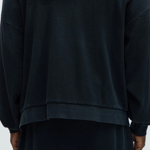 Sweat-shirt pour homme personnalisé en gros, tendance 2026, coupe oversize, respirant, prix bas, haute qualité - Product Image 6